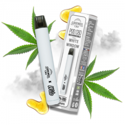 POD CBD Rechargeable White...