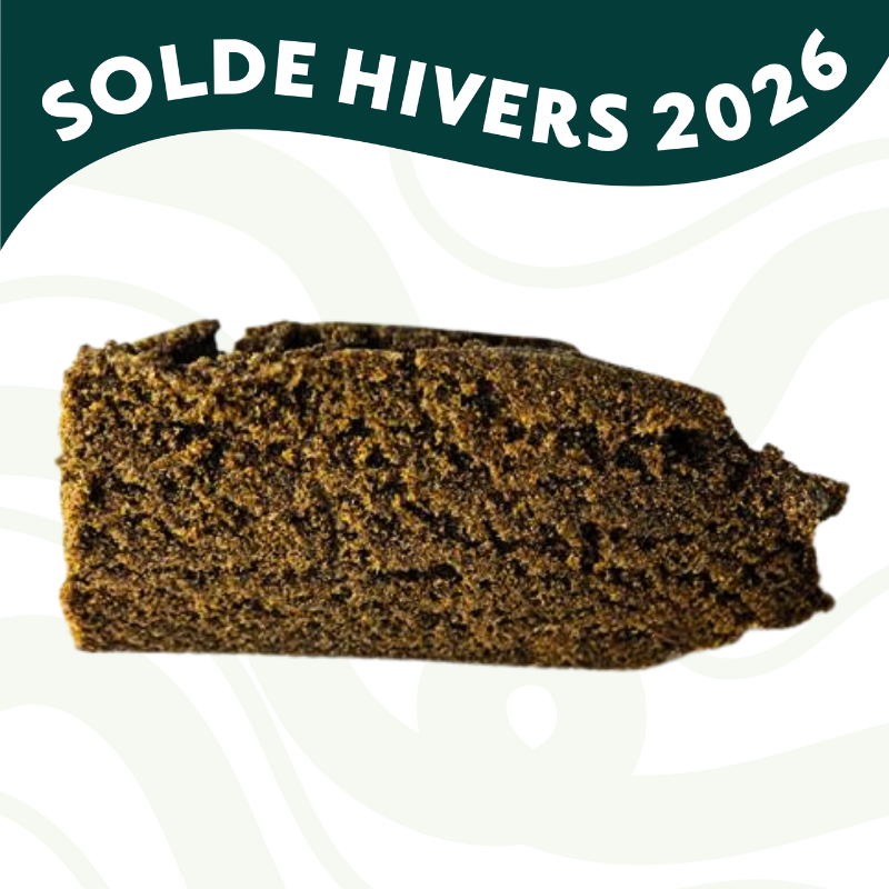 HoneyHash Candy - Résine CBD - Au Coeur du Chanvre