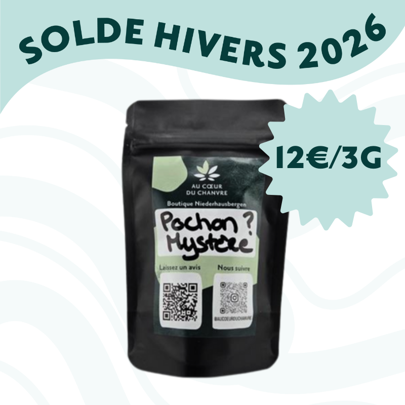 Pochon Mystère - Fleurs & Résine FUZ - Au Coeur du Chanvre