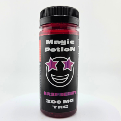 Magic Potion Sirop Delta-9 300mg RASPBERRY - Au Coeur du Chanvre