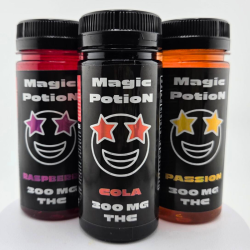 Magic Potion Sirop Delta-9 300mg PASSION - Au Coeur du Chanvre