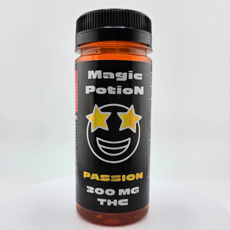 Magic Potion Sirop Delta-9 300mg PASSION - Au Coeur du Chanvre