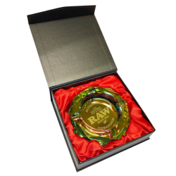 Cendrier en Verre RAW - Rainbow - Au Coeur du Chanvre