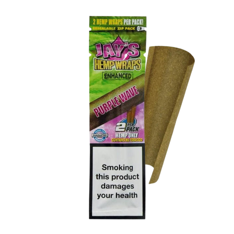 Blunt Manic Purple Gelato - Juicy Jay's Hemp Wraps - Au Coeur du Chanvre