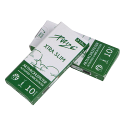 Purize Filtres à Charbon Actif x10 – Xtra Slim Size 6mm - Au Coeur du Chanvre