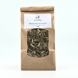 Infusion CBD Au Coeur du Chanvre 60g - Douceur du Soir - Au Coeur du Chanvre