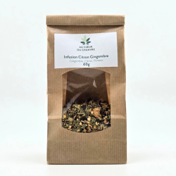 Infusion CBD Au Coeur du Chanvre 60g - Citron Gingembre - Au Coeur du Chanvre