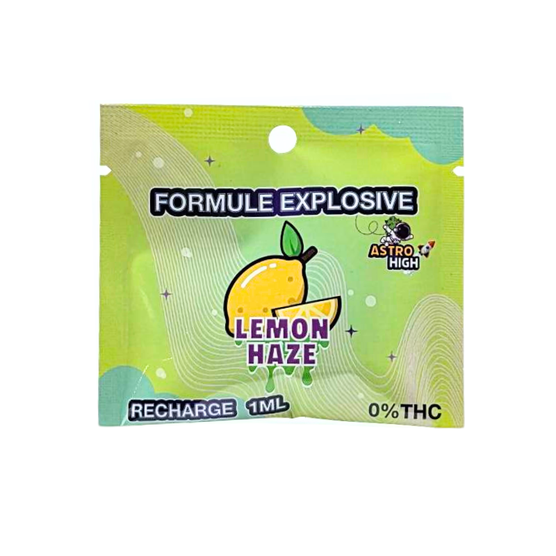 Recharge Puff FUZ - Lemon Haze 1ml - Au Coeur du Chanvre
